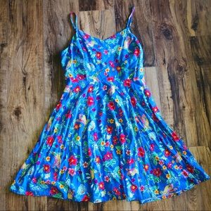 Old navy floral summer dress Sz L